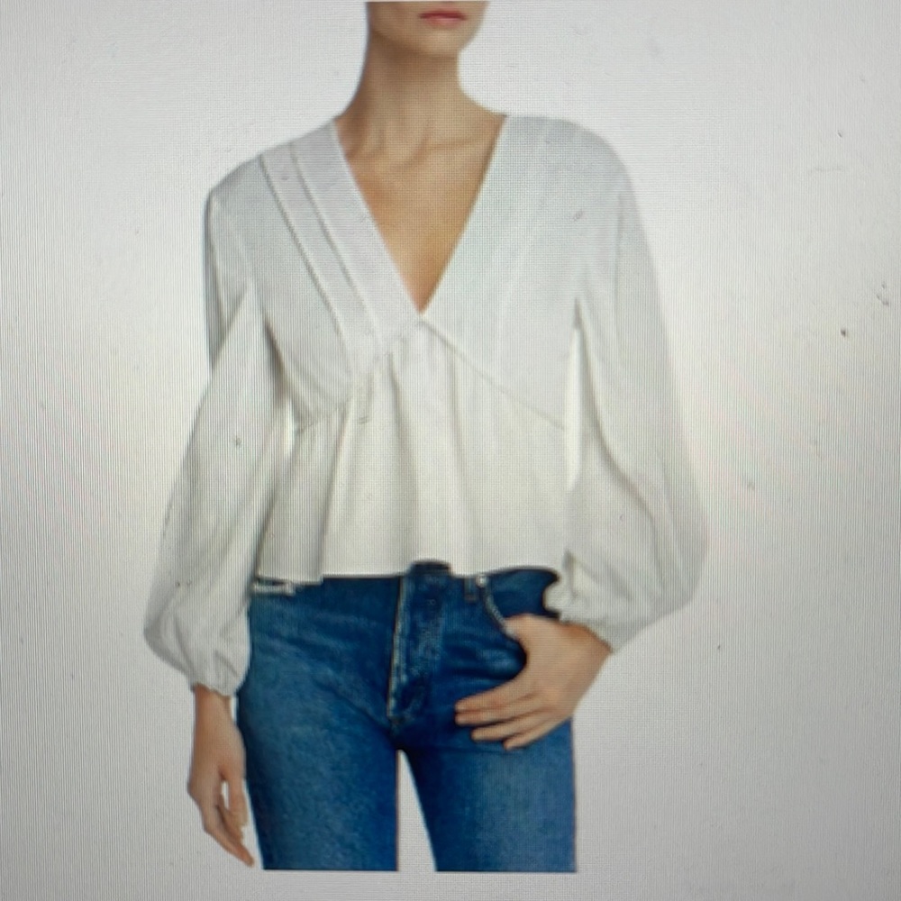 C/Meo Collective Lie Awake Long Sleeve Top, size small